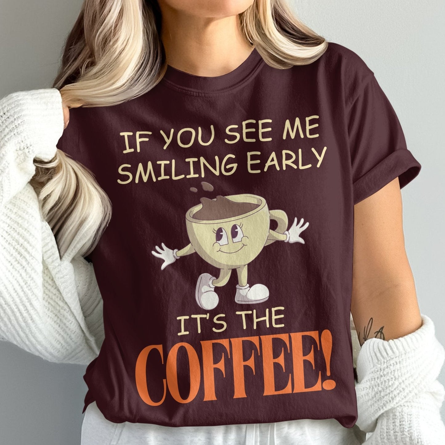 Coffee Makes Me Smile