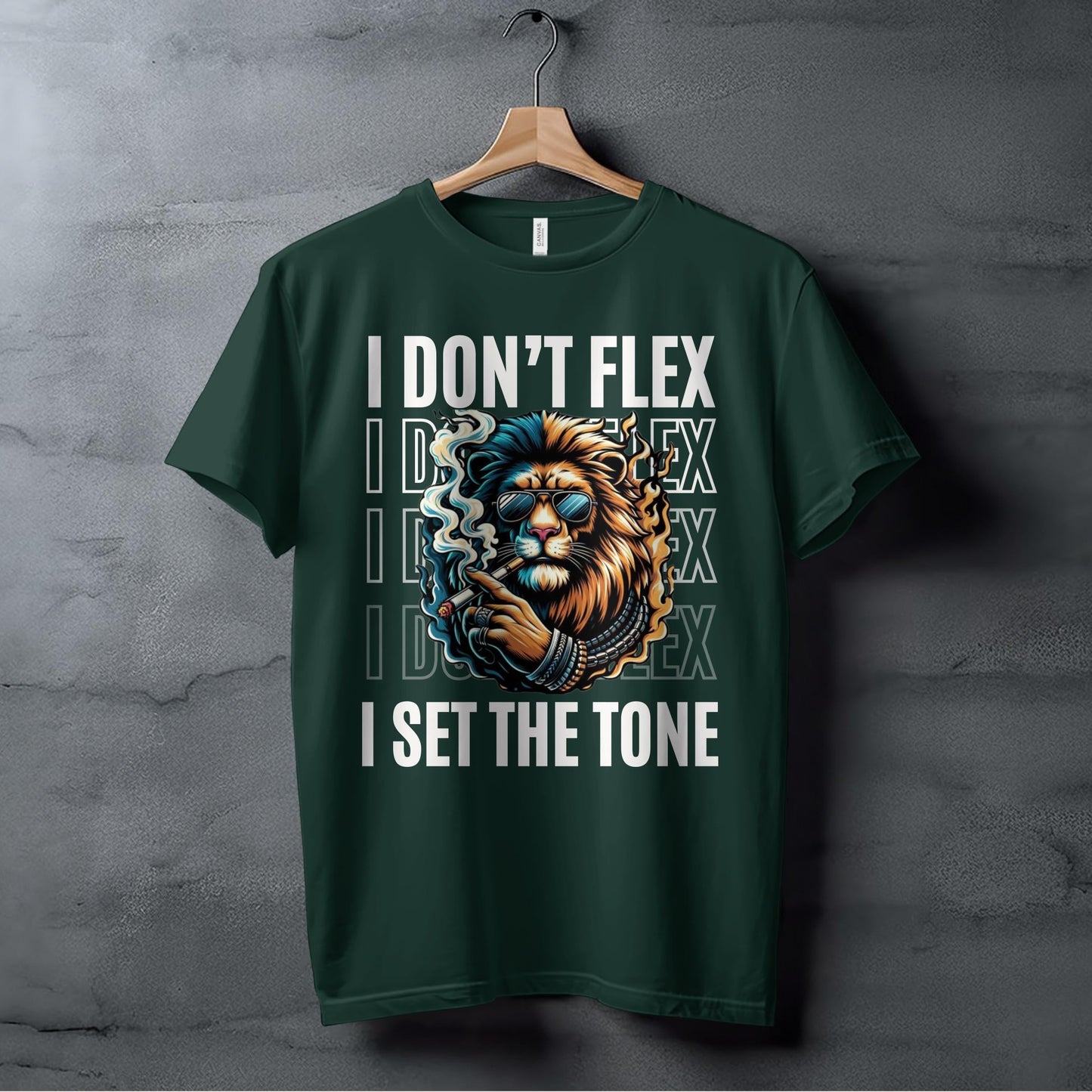 I Don't Flex, I Set the Tone