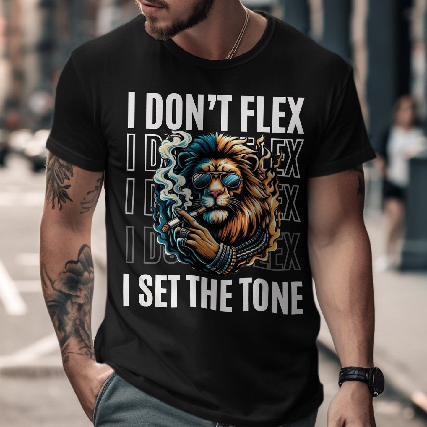 I Don't Flex, I Set the Tone