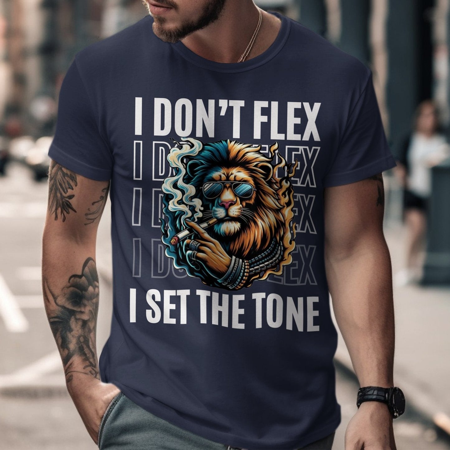 I Don't Flex, I Set the Tone