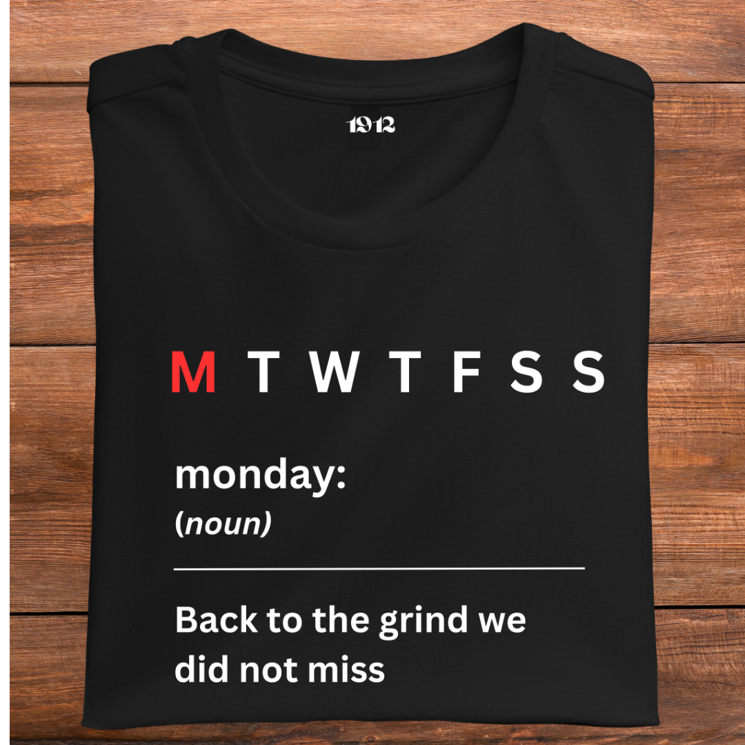 MONDAY- Back to grind we did not miss