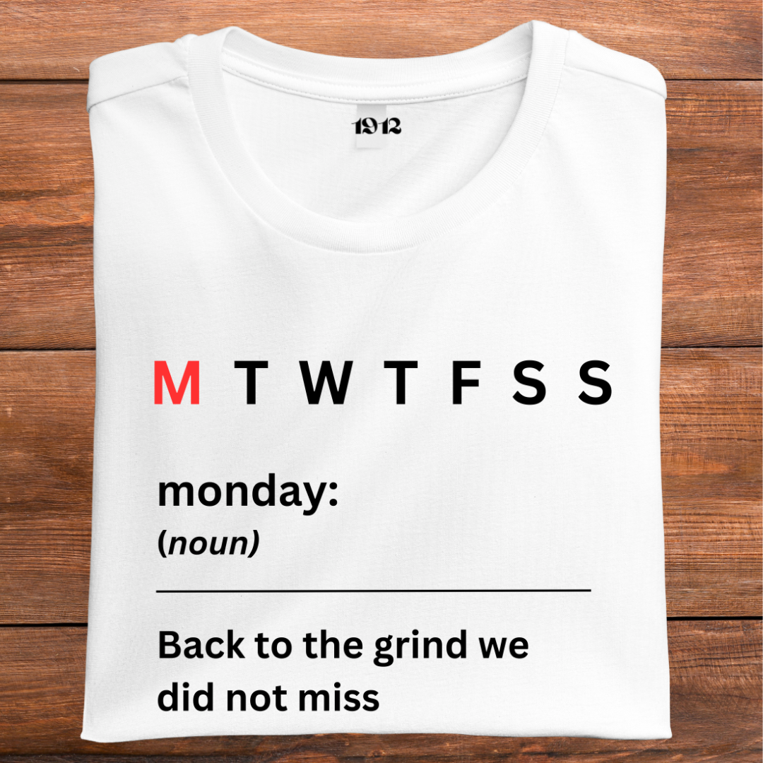 MONDAY- Back to grind we did not miss