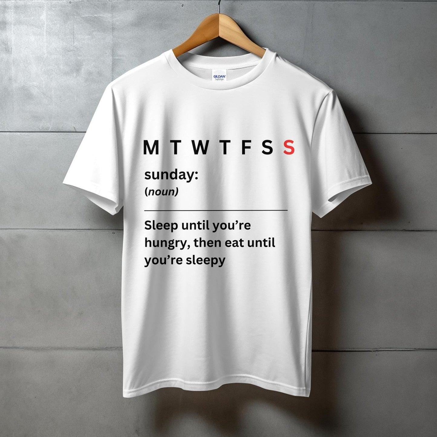 SUNDAY- Sleep Until You're Hungry