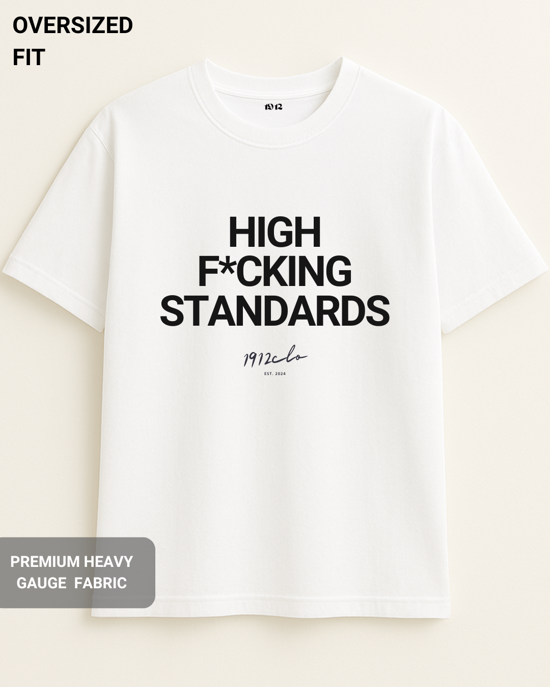 High f*cking standards