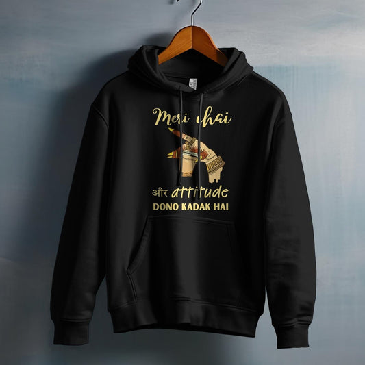 Meri Chai aur Attitude W Hoodie