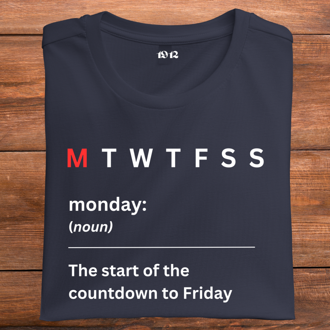 MONDAY- The Start Of The Countdown to Friday